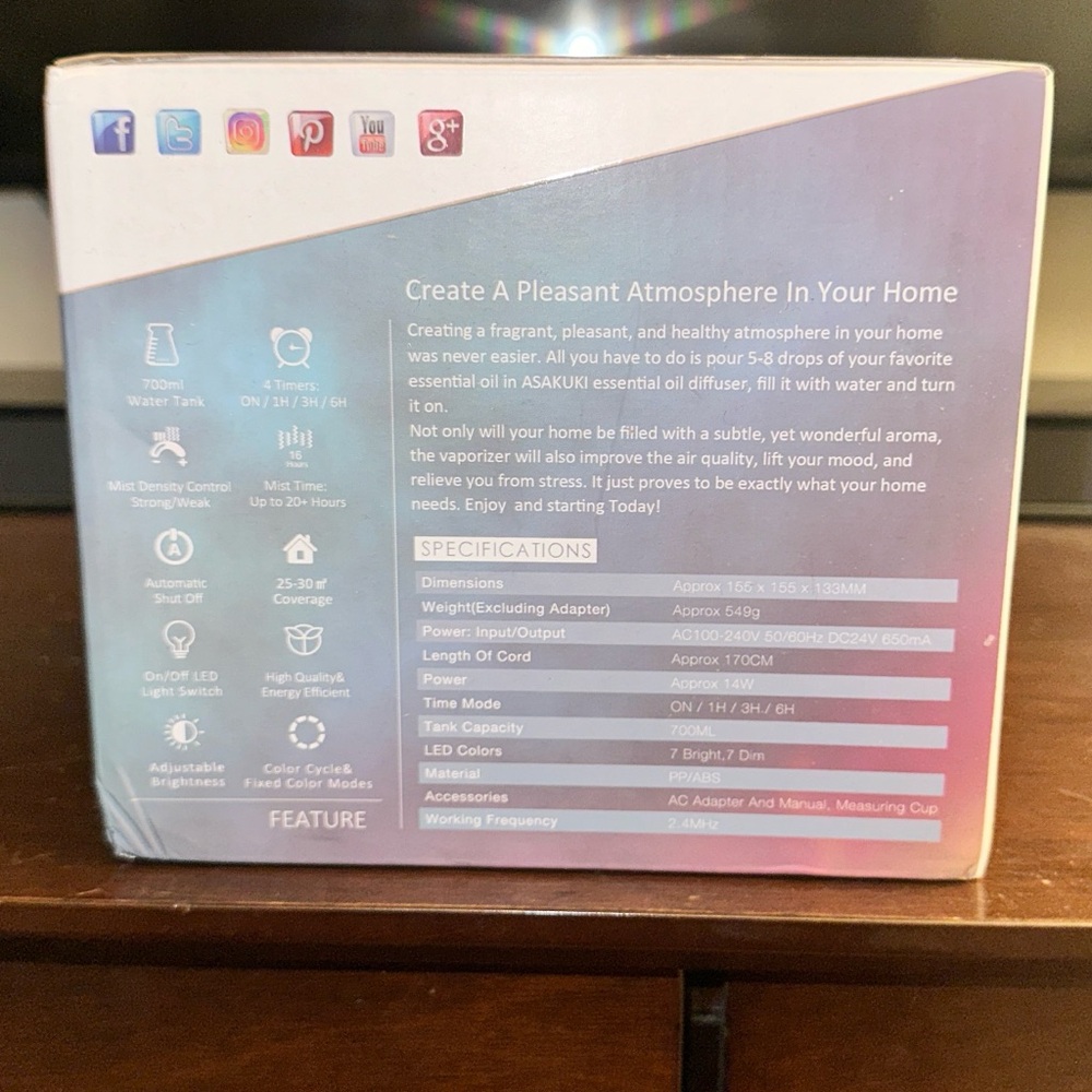 Essential oil diffuser - Picture 2 of 4